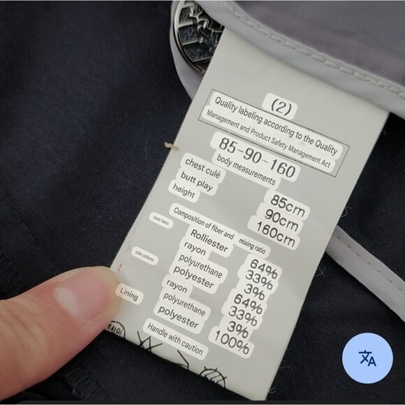 Ryan New York Blue Double-Breasted Blazer Jacket Sz 2 Lined Preppy Dark Academia - Picture 8 of 10